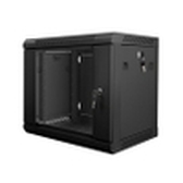 ARMARIO RACK LANBERG 6U 600X450X368 AUTO ENSAMBLADO 19" HASTA 60 KG NEGRO
