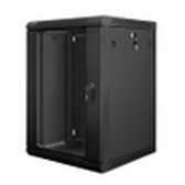 ARMARIO LANBERG MURAL RACK 10" 12U 600X600 FLAT PACK NEGRO