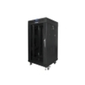 ARMARIO LANBERG RACK 19" 15U 600X600 FLAT PACK NEGRO PUERTA CRISTAL CON LCD