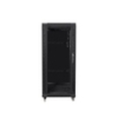 ARMARIO RACK LANBERG 22U 600X600 AUTOENSAMBLADO HASTA 60KG NEGRO
