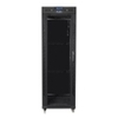 ARMARIO LANBERG RACK 19" 22U 800X1000 FLAT PACK NEGRO PUERTA CRISTAL CON LCD