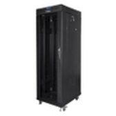 ARMARIO LANBERG RACK 19" 37U 800X1000 FLAT PACK NEGRO PUERTA CRISTAL CON LCD