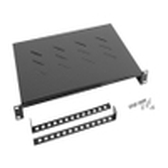 BANDEJA LANBERG FIJA 1U 483X300MM HASTA 25KG RACK DE 19" NEGRO