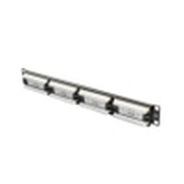 PATCH PANEL LANBERG CAT.6 UTP 24 PUERTOS 1U CAT.6 UTP 19" RACK NEGRO
