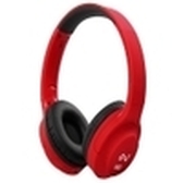 AURICULARES TREVI DJ 601 M ESTEREO CON MICROFONO 1,2 M CABLE ROJO