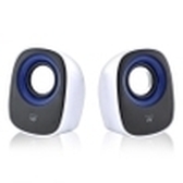 ALTAVOCES EWENT 2.0 5 W RMS CONTROL DE VOLUMEN USB BLANCO/NEGRO