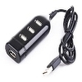 HUB USB GEMBIRD 4 PUERTOS USB 2.0