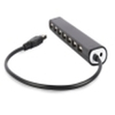 HUB USB GEMBIRD 2.0 7 PUERTOS NEGRO
