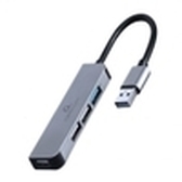 HUB USB DE 4 PUERTOS 1 X USB 3.1 + 3 X USB 2.0)