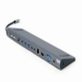 ADAPTADOR MULTIPUERTO GEMBIRD USBC 9EN1 HUB,HDMI,VGA,PD,LECTOR,LAN,AUDIO3,5