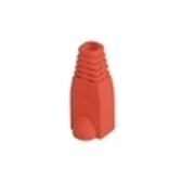 FUNDA PROTECTOR LANBERG CONECTOR RJ45 (PACK 100 UDS) ROJO