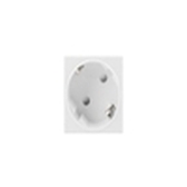 ROSETA PARED LANBERG 230V SCHUKO 16A BLANCO