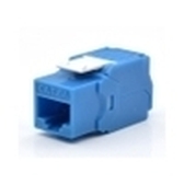 PRESA KEYSTONE WP CAT.6A UTP, TOOLLESS, COLOR AZUL