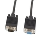 CABLE VGA LANBERG MACHO HEMBRA FERRITA NEGRO 5 M