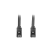 CABLE SATA III LANBERG 6GB/S HEMBRA HEMBRA CLIP METAL 0.5M ROJO