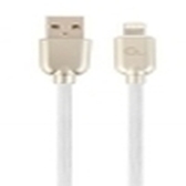 CABLE DE DATOS Y CARGA GEMBIRD 8 PINES DE CAUCHO PREMIUM, 2M, BLANCO