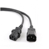 CABLE ALIMENTACION GEMBIRD EXTENSION C13 MACHO A C14 HEMBRA 1,8M