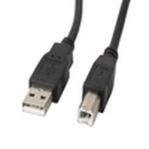 CABLE IMPRESORA LANBERG USB MACHO/USB MACHO 1.8M NEGRO