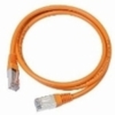Cable CAT5E UTP moldeado 0,25m Naranja