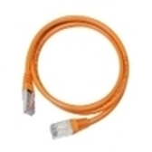 Cable CAT5E UTP moldeado 1m Naranja