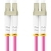 CABLE FIBRA OPTICA LANBERG 0.5 M MULTI LC/UPC-LC/UPC DUPLEX OM4 50/125 LSZH VI