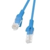 CABLE RED LANBERG LATIGUILLO CAT.6 UTP 0.25M AZUL FLUKE  PASSED