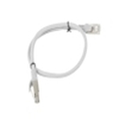 CABLE RED LANBERG LATIGUILLO CAT.6 UTP 0.5M GRIS FLUKE  PASSED