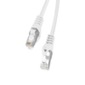 CABLE RED LANBERG LATIGUILLO CAT.6 FTP 3M BLANCO FLUKE PASSED