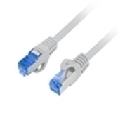 CABLE RED LANBERG LATIGUILLO CAT.6A S/FTP LSZH CCA 2M GRIS FLUKE  PASSED