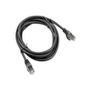 CABLE RED LANBERG LATIGUILLO CAT.6 FTP 0.5M NEGRO FLUKE  PASSED