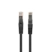 CABLE RED LANBERG LATIGUILLO CAT.6 UTP LSZH CU 0.25M NEGRO FLUKE  PASSED