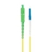 CABLE DE FIBRAOPTICA LANBERG 5M MONO LC/UPC-SC/APC SIMPLEX G657A1 LSZH AMARILL