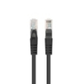 CABLE RED LANBERG LATIGUILLO CAT.6 UTP 7.5M NEGRO FLUKE  PASSED