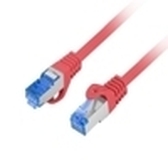 CABLE RED LANBERG LATIGUILLO CAT.6A S/FTP LSZH CCA 0.25M ROJO FLUKE PASSED