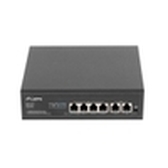 SWITCH LANBERG 6 PTOS 100MB 4xPOE+/2x FAST ETHER 60W RACK 10"/19"