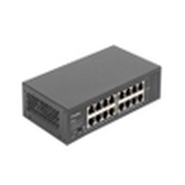 SWITCH LANBERG 16 PUERTOS GIGABIT ETHERNET RACK 10"/19"