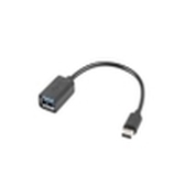 ADAPTADOR LANBERG OTG USB-C(M) A USB-A 2.0 (H) 15 CM NEGRO