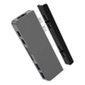 HUB HYPERDRIVE DUO 7 EN 2 USB-C MACBOOK PRO GRIS