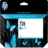 TINTA HP 728 CIAN