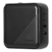 CARGADOR PORTATIL TARGUS 100 W GAN CHARGER - MULTI PORT - WITH TRAVEL ADAPTERS