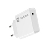 CARGADOR NATEC RIBERA 20W 1XUSB-C PD3.0 QC3.0 BLANCO