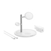 CARGADOR ANKER MAGGO MAGNETIC WIRELESS CHARGER (15W 3-IN-1 STAND WHITE)