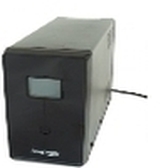 UPS GEMBIRD CON USB Y DISPLAY LCD 1200 VA NEGRO