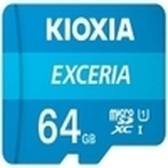 MICRO SD KIOXIA 64GB EXCERIA UHS-I C10 R100 CON ADAPTADOR