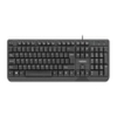 TECLADO NATEC TROUT SLIM NEGRO