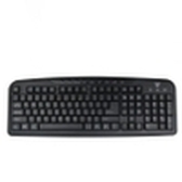 TECLADO USB EWENT MULIMEDIA PORTUGUES NEGRO