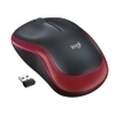 RATON LOGITECH M185 INALAMBRICO ROJO