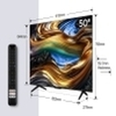 TV TCL 50" 50P755 UHD GOOGLETV DOLBY ATMOS