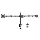 SOPORTE MONITOR EWENT 3 MONITORES 7kG 13"-27" VESA 75x75 o 100x100
