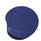 ALFOMBRILLA DE GEL GEMBIRD  PARA RATON CON SOPORTE PARA MUNECA, AZUL